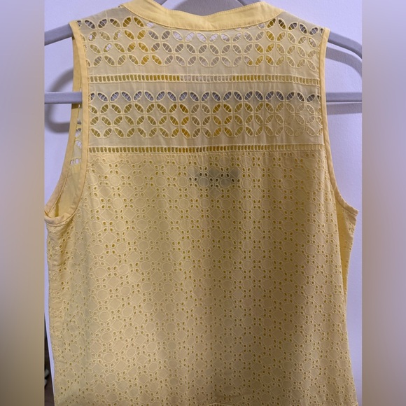 Loft Eyelet V-neck Dress - Picture 4 of 4